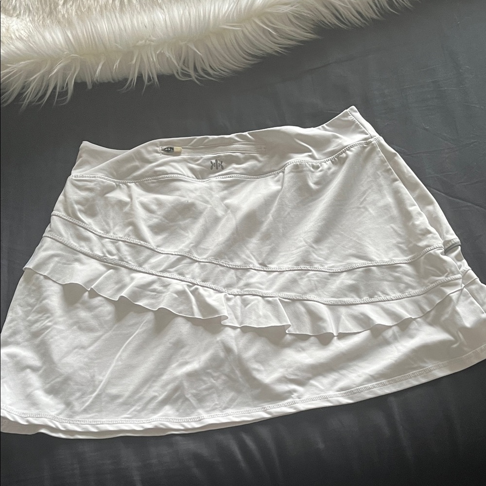 Kyodan White Ruffle Mini Skirt - Picture 3 of 3
